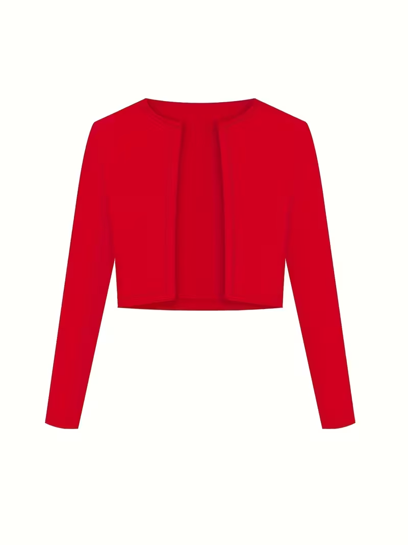 Elegant Red Floral Two-Piece Dress Set